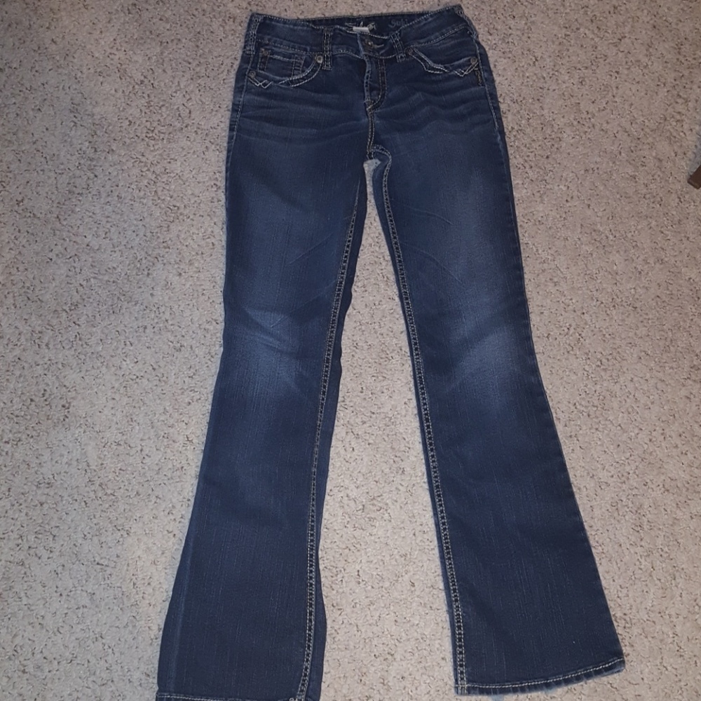 SILVER (SUKI) Bootcut Jeans size 26